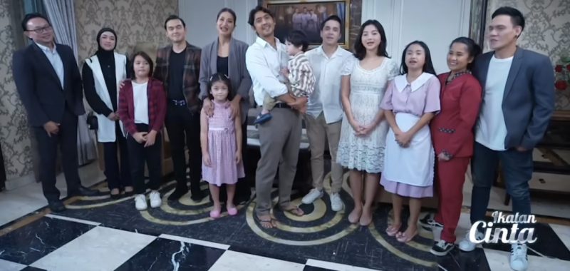Arya Saloka menyampaikan salam pepisahan (Sumber: Instagram ikatancinta.mncp)
