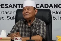 Mendiang KH Buya Syakur Yasin semasa hidupnya. Sumber foto : suara.com