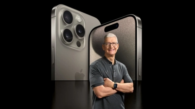 Spesifikasi iPhone 15 Pro dan iPhone 15 Pro Max yang resmi diluncurkan Apple pada 12 September 2023. Sumber foto : suara.com