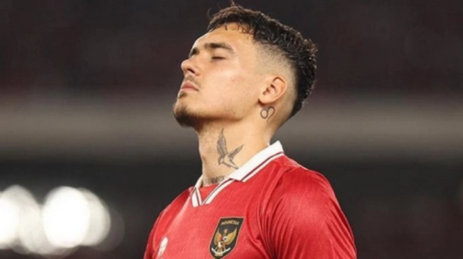 Pemain Timnas Indonesia, Shayne Pattynama. Sumber foto : suara.com