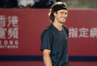 Petenis Andrey Rublev saat memenangi turnamen Hongkong Open 2024. Sumber foto : suara.com