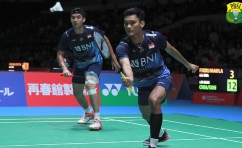 Bagas Maulana/M. Shohibul Fikri, ganda putra Indonesia akan berlaga di Malaysia Open 2024 (Twitter/ @INABadminton)