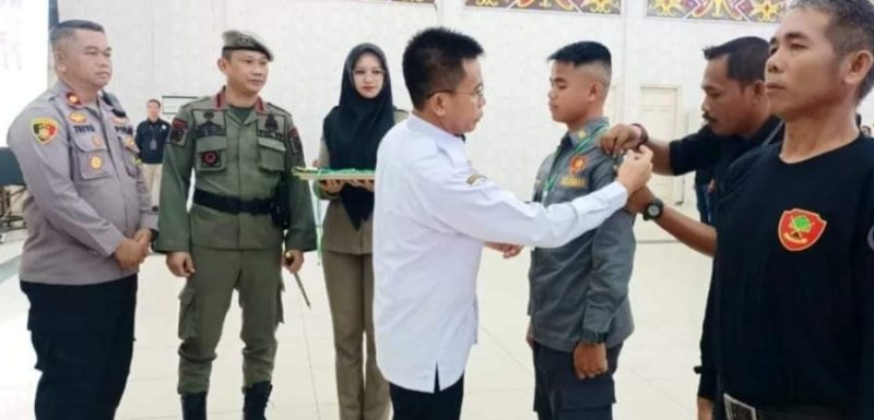 Jelang Pemilu, Satlinmas Murung Raya dibekali pelatihan. (Foto :1tulah.com)