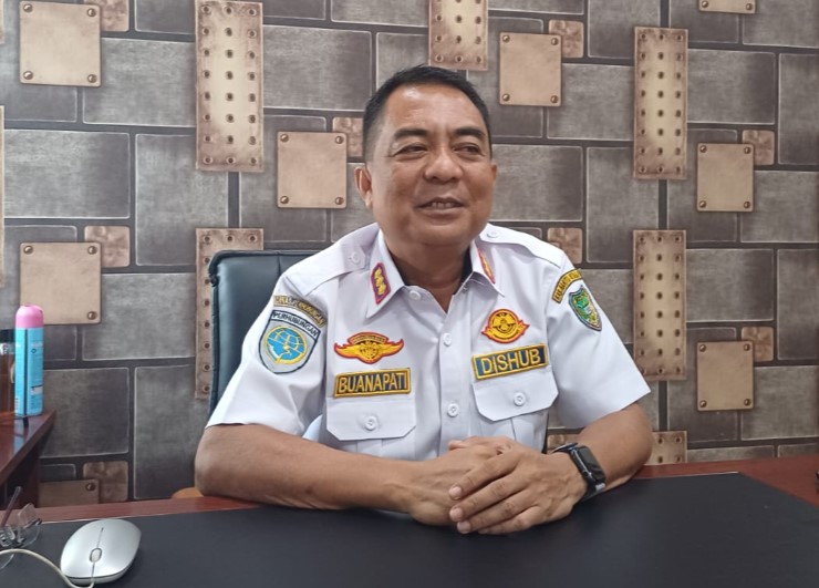 Kepala Dinas Perhubungan (Dishub) Kabupaten Barito Utara, Mihrab Buana Pati. Foto:Delia/1tulah.com