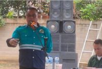 Ketua KLUB, Amonius, S.AB saat memberikan sambutannya. Foto: 1tulah.com/zakirin