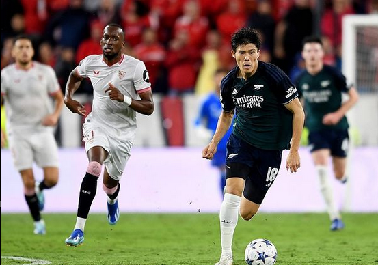 Bintang Jepang dan Arsenal, Takehiro Tomiyasu (sumber: instagram @tomiyasu.t)