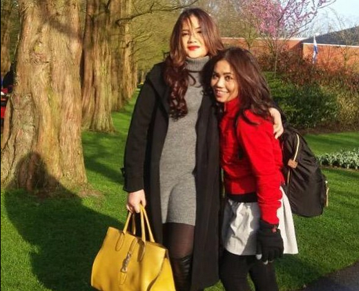 Artis 90-an Cornelia Agatha (sumber: instagram @perempuanpanggung)