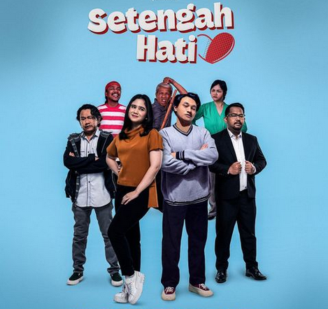 Poster Film Setengah hati 9sumber; instagram 2filmsetengahhati)