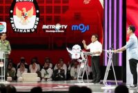 Gibran Rakabuming sindir Cak Imin soal botol plastik. (foto: instagram @cakiminow)