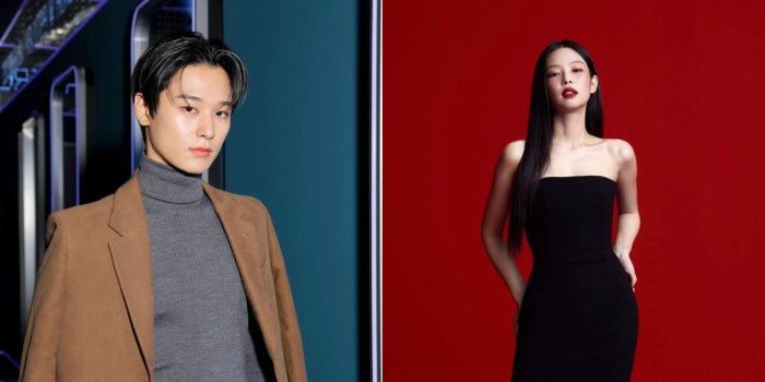 Juyeon THE BOYZ dan Jennie BLACKPINK terseret rumor pacaran. (foto: instagram @jennierubyjane dan @official_theboyz)