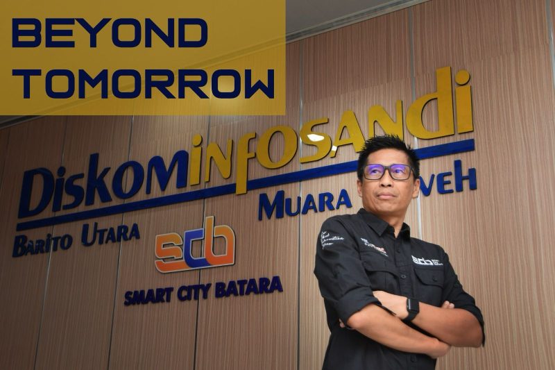 Kepala Bidang e-Government Dinas Komunikasi, Informatika, dan Persandian Kabupaten Barito Utara Munawar Khalil, S. ST, MT, CIO.Foto.Delia