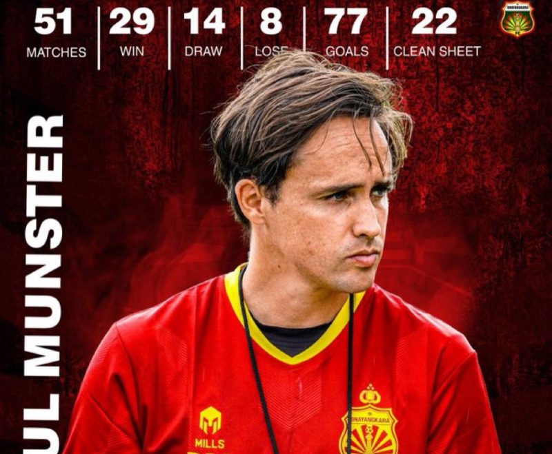 Paul Munster  (sumber: X @Munster_Coach)