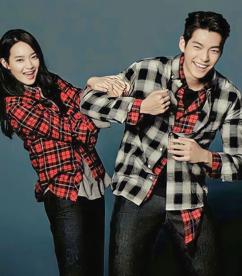 Kim woo bin dan Shin Min Ah (Sumber: Instagram Shin.minah_)