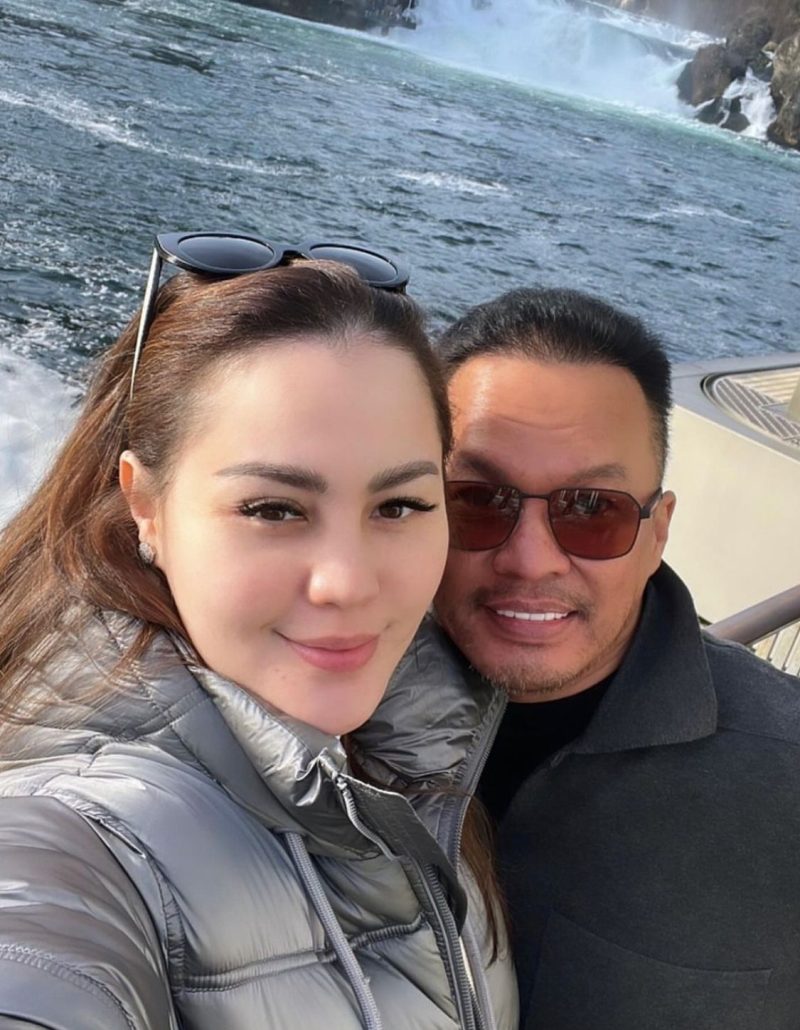 Faisal Harris dan Jennifer dunn (Sumber: Instagram harisfaisal_11)