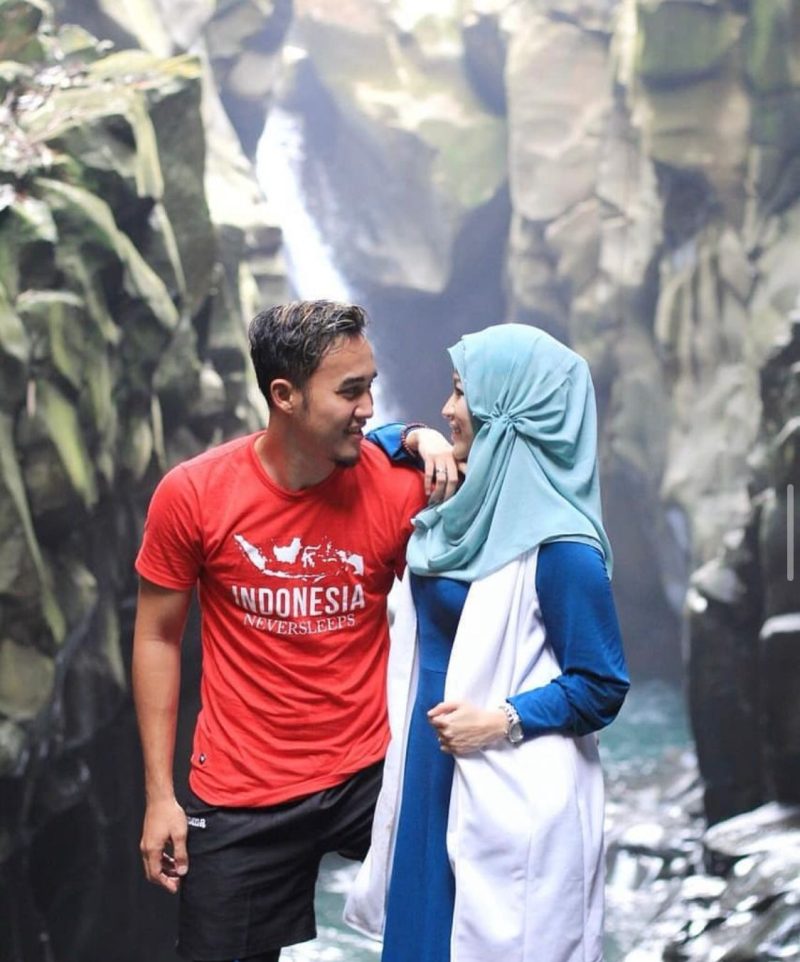Gunawan Dwi Cahyo dan  Okie Agustina (Sumber: Instagram gunawandwi cahyo13)