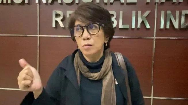 Suciwati, istri almarahum Munir (sumber: suara.com)