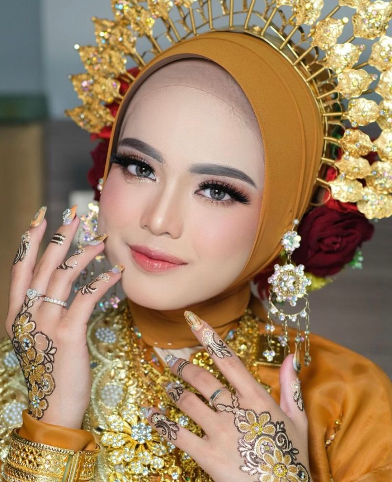 Prosesi Hantaran Uang Panai Putri(Sumber: Instagram da4_putri03)