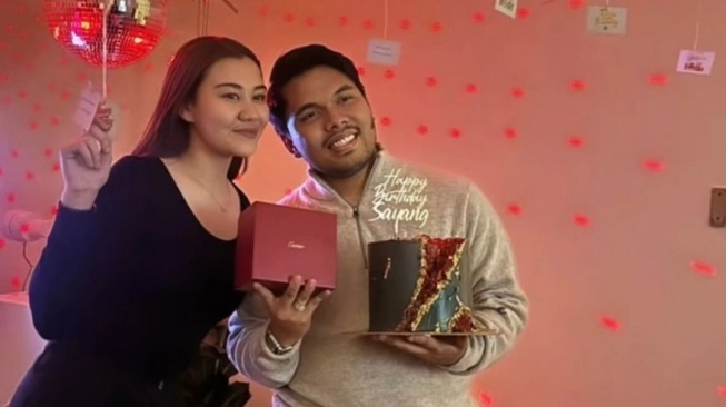 Momen ulang tahun thariq Halilintar (sumber: suara.com)