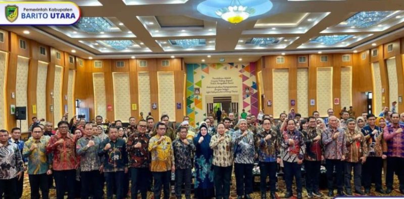 Pembukaan Pelatihan Kepemimpinan Nasional Tingkat II Angkatan II Tahun 2024 yang berlangsung di Aula BPSDM Provinsi Jawa Timur, Graha Dwi Praja Surabaya, Selasa (20/2/2024). Foto:Delia/1tulah.com