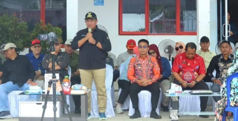 Wagub Kalteng H Edy Pratowo saat Kunker di Kecamatan Laung Tuhup dan menyapa warga