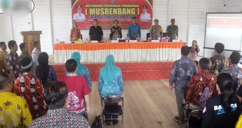 Ketua DRPD Mura Doni menghadiri Musrenbang Kecamatan Permata Intan