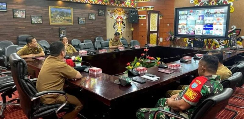 Pemkab Murung Raya Rakor masalah Inflasi bersama Kemendagri