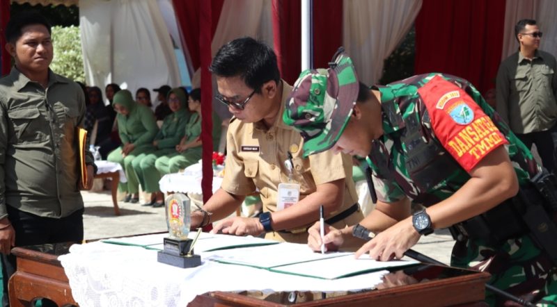 TMMD Reguler Ke-119 Kodim 1013/Mtw resmi dimulai Selasa (20/2/2024). (foto :1tulah.com)