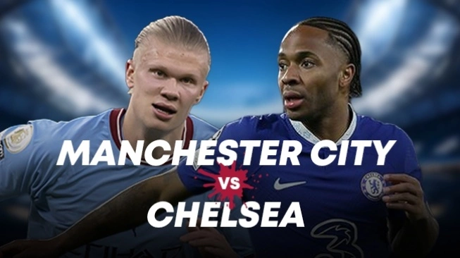 Ilustrasi Manchester City vs Chelsea di Liga Inggris 2023/2024 (sumber: suara.com)