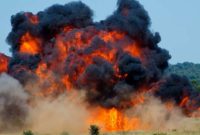 Ilustrasi ledakan bom (sumber: suara.com)
