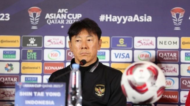 Shin Tae-yong potensi membawa kekuatan pincang dalam Piala Asia U-23 2024 akibat penolakan beberapa klub BRI Liga 1 (sumber: suara.com)