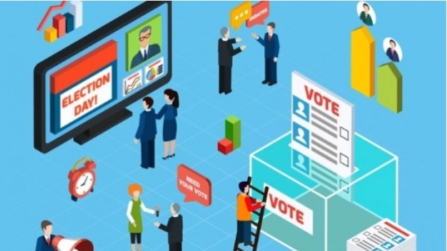 Ilustrasi apa itu swing voters, pemilu (Freepik)