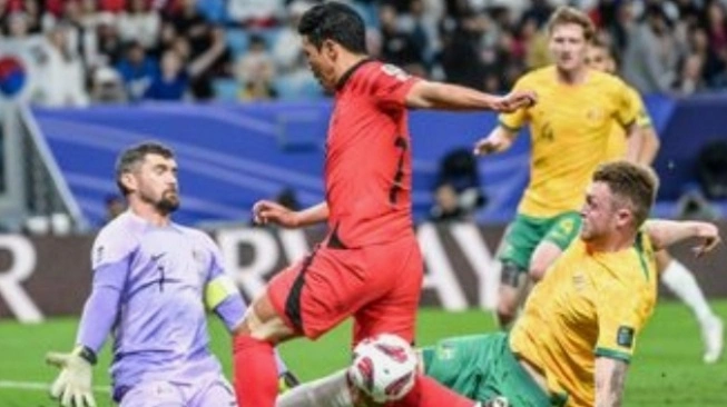 Korea Selatan menang dramatis atas Australia (sumber: suara.com)