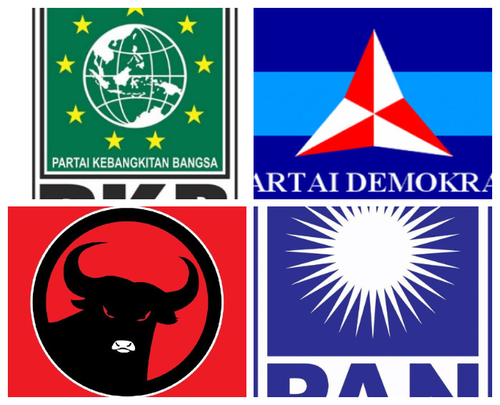 Empat partai ini dipastikan menempatkaN wakilnya di parlemen Barito Utara. Foto.dok 1tulah.com