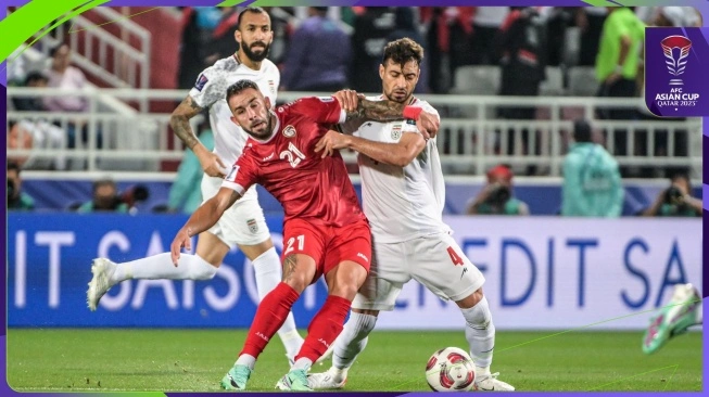 Iran berhasil tmbangkan Suriah di 16 besar Piala Asia 2023 (sumber: suara.com)