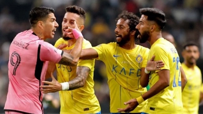 Uji coba Inter Miami vs Al Nassr (sumber: suara.com)
