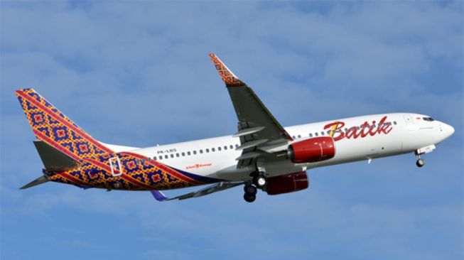 Pesawat Batik Air (sumber: suara.com)