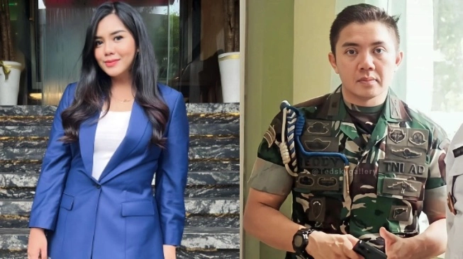 Bthari Ayeisha disebut-sebut sebagai kekasih Mayor Teddy  (sumber: suara.com)