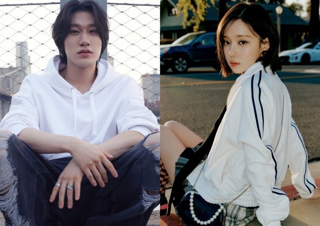 Bang Yedam dan Winter aespa akan rilis single duet. (foto: Allkpop)