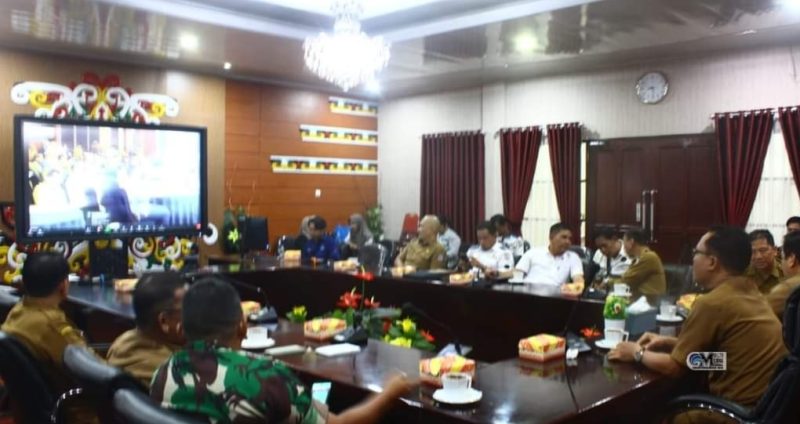 Pemkab Mura Ikuti Rakor stabilisasi pangan