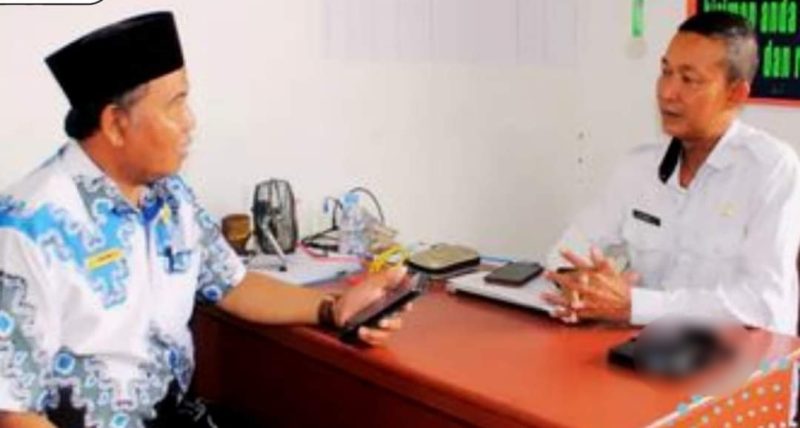 Kankemenag Mura bersinergi dengan DiskominfoSP, terkait penyeragaman sirine berbuka puasa. (foto:DiskominfoSP)