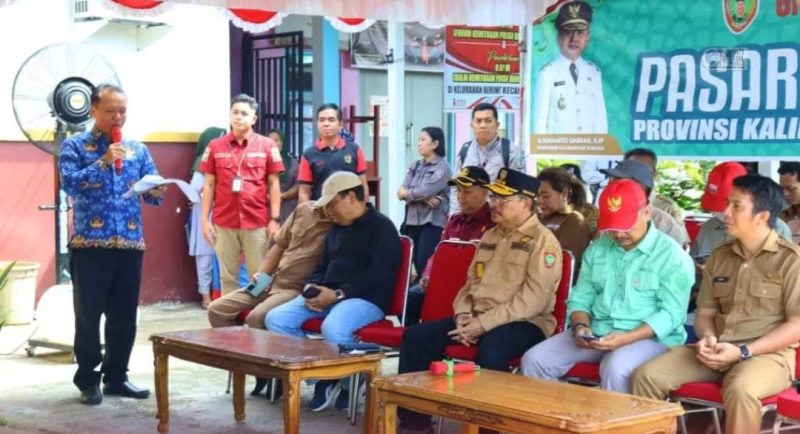 Kendalikan Inflasi Daerah, PemProv Kalteng buka pasar murah di Murung Raya