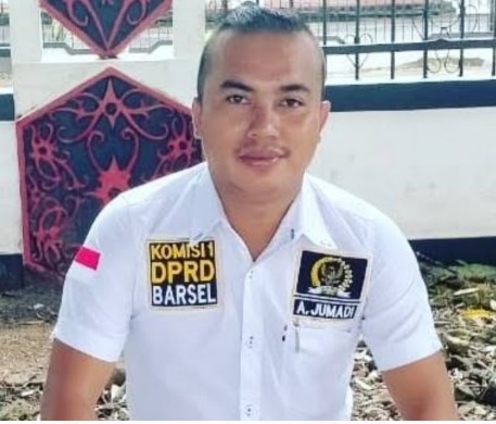 Ahmad Jumadi, Anggota DPRD Kabupaten Barsel. Foto. Alifansyah/1tulah.com