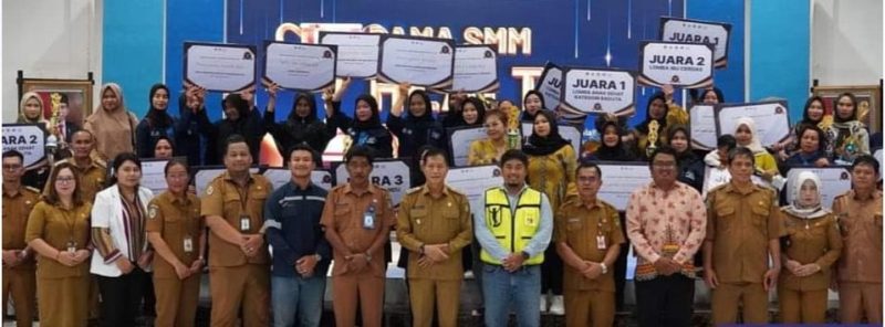 Pj Bupati Barito Utara, Drs. Muhlis menghadiri acara Pama SMM Healthy Award 2024 yang diselenggarakan oleh PT. Pamapersada Nusantara Distrik SMMS bertempat di Gedung Balai Antang Muara Teweh, Selasa (6/3/2024). Foto:1tulah.com