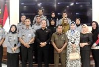 DPRD Kabupaten Barito Utara melakukan kunjungan kerja (kunker) ke Kantor Wilayah Kementerian Hukum dan Hak Asasi Manusia (Kemenkumham) Kalimantan Tengah, Senin (25/3/2024). Foto:Istimewa