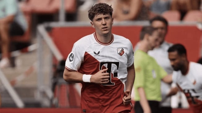 Striker FC Utrecht, Ole Romeny yang dikabarkan punya darah Indonesia.  (sumber: suara.com)
