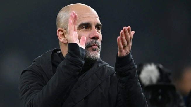 Pep Guardiola, Manger Man City (sumber: suara.com)