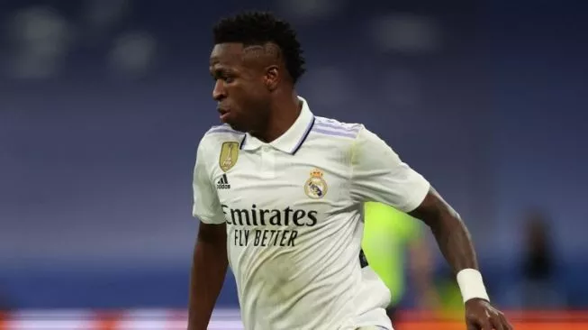 Penyerang sayap Real Madrid, Vinicius Junior (sumber: suara.com)