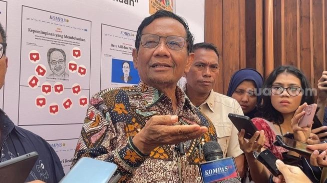 Eks Menkopolhukam Mahfud MD. (Sumber: suara.com)