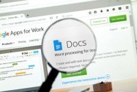 Ilustrasi Google Docs. (Sumber: suara.com)