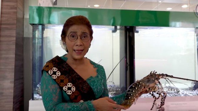 Eks Menteri Kelautan dan Perikanan Susi Pudjiastuti. (Sumber: suara.com)